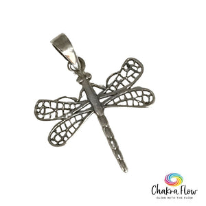 Dragonfly Sterling Silver Pendant