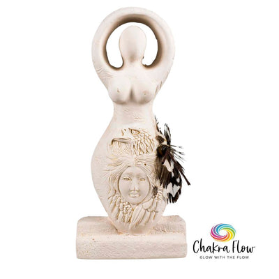 Eagle Goddess Gysum Figurine