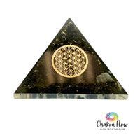 Epidote Orgone Pyramid