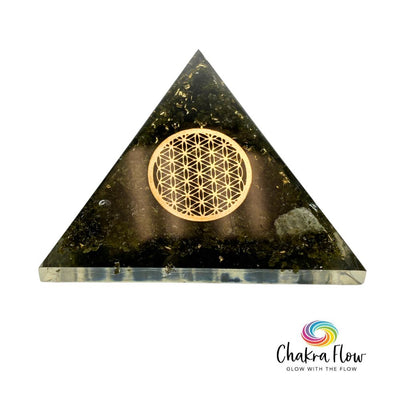 Epidote Orgone Pyramid