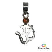 Ethiopian Opal OM Sterling Silver Pendant