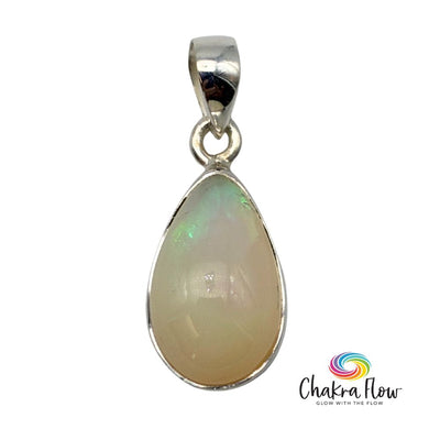Ethiopian Opal Sterling Silver Pendant