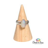 Ethiopian Opal Sterling Silver Ring