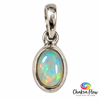 Ethiopian Opal Sterling Silver Pendant