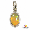 Ethiopian Opal Sterling Silver Pendant