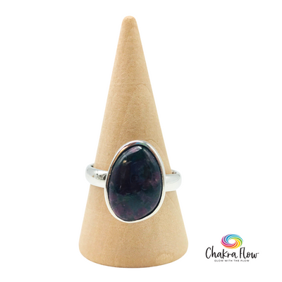 Eudialite Sterling Silver Ring Size 8