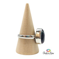Eudialite Sterling Silver Ring Size 8 Side View