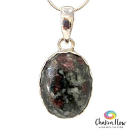 Eudialyte Sterling Silver Pendant