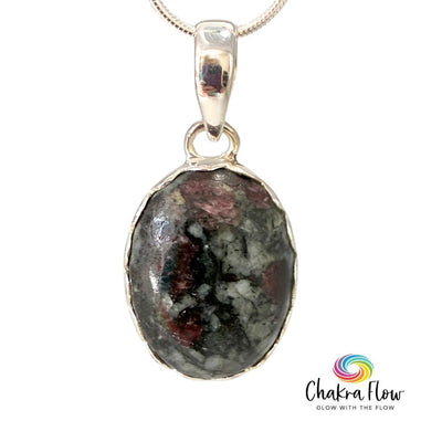 Eudialyte Sterling Silver Pendant