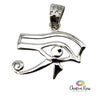 Eye of Horus with Ankh Sterling Silver Pendant