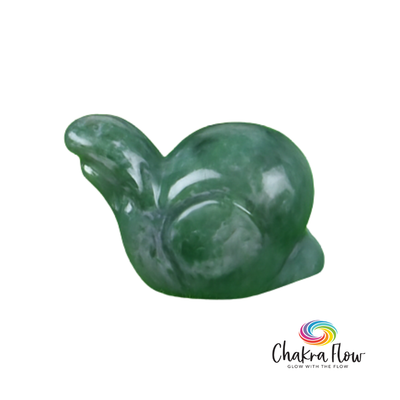Fancy Jasper Snail Figurine