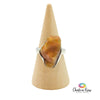 Fire Opal Sterling Silver Ring Size 6