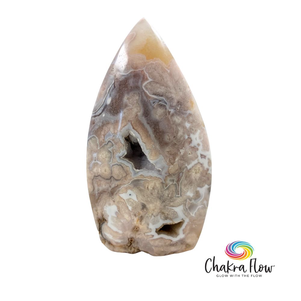 Flower Agate Free Form