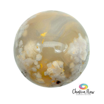 Flower Agate Sphere