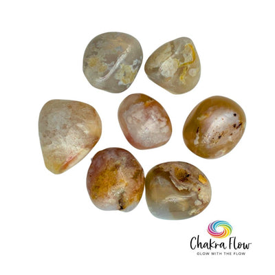 Flower Agate Tumble