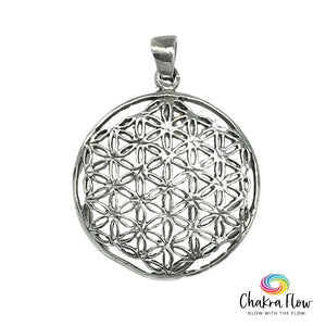 Flower of Life Sterling Silver Pendant