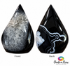 Black Agate Brazilian Flame