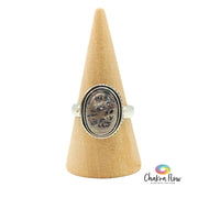 Garden Quartz Sterling Silver Ring Size 7