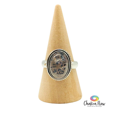 Garden Quartz Sterling Silver Ring Size 7