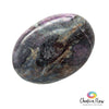 Garnet in Astrophyllite Palm Stone