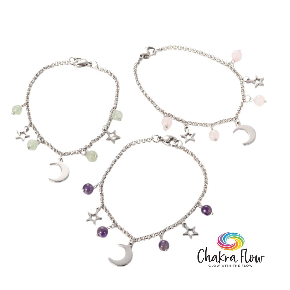 Stars & Moon Charm Bracelet