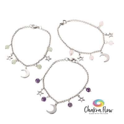 Stars & Moon Charm Bracelet