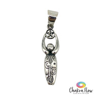 Goddess Sterling Silver Pendant