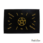 Gold Pentacle Pendulum Mat