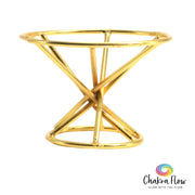 Gold Metal Sphere Holder