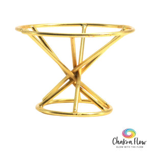 Gold Metal Sphere Holder