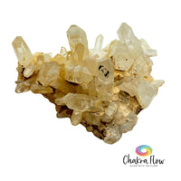 Hematoid Quartz/Golden Healer Cluster