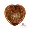 Goldstone Heart Shaped Gratitude Stone