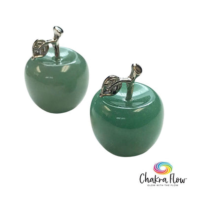 Green Aventurine Apple Figurine