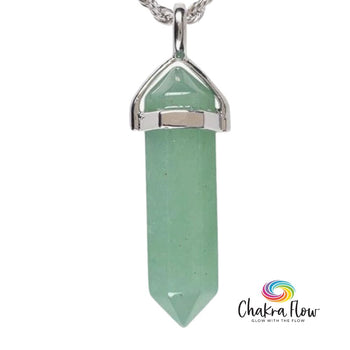 Aventurine Double Terminated Pendant