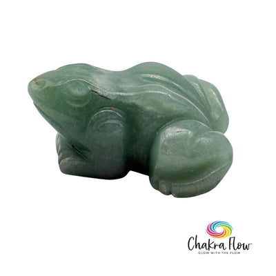 Green Aventurine Frog