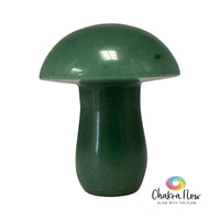 Green Aventurine Mushroom Massager