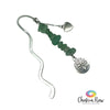 Green Aventurine & Tree of Life Bookmark