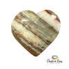 Green Onyx Heart
