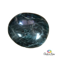 Green Apatite Palm Stone