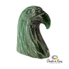 Green Aventurine Eagle's Head
