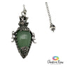 Green Aventurine Ornate Pendulum