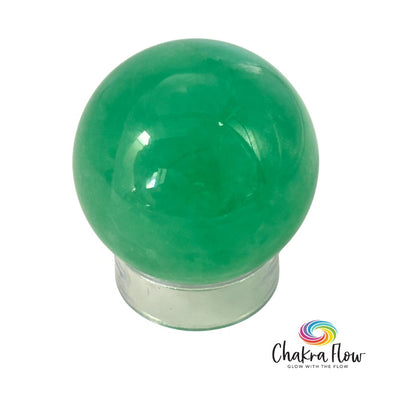 Green Fluorite Sphere