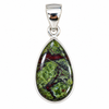 Dragon's Blood Sterling Silver Pendant