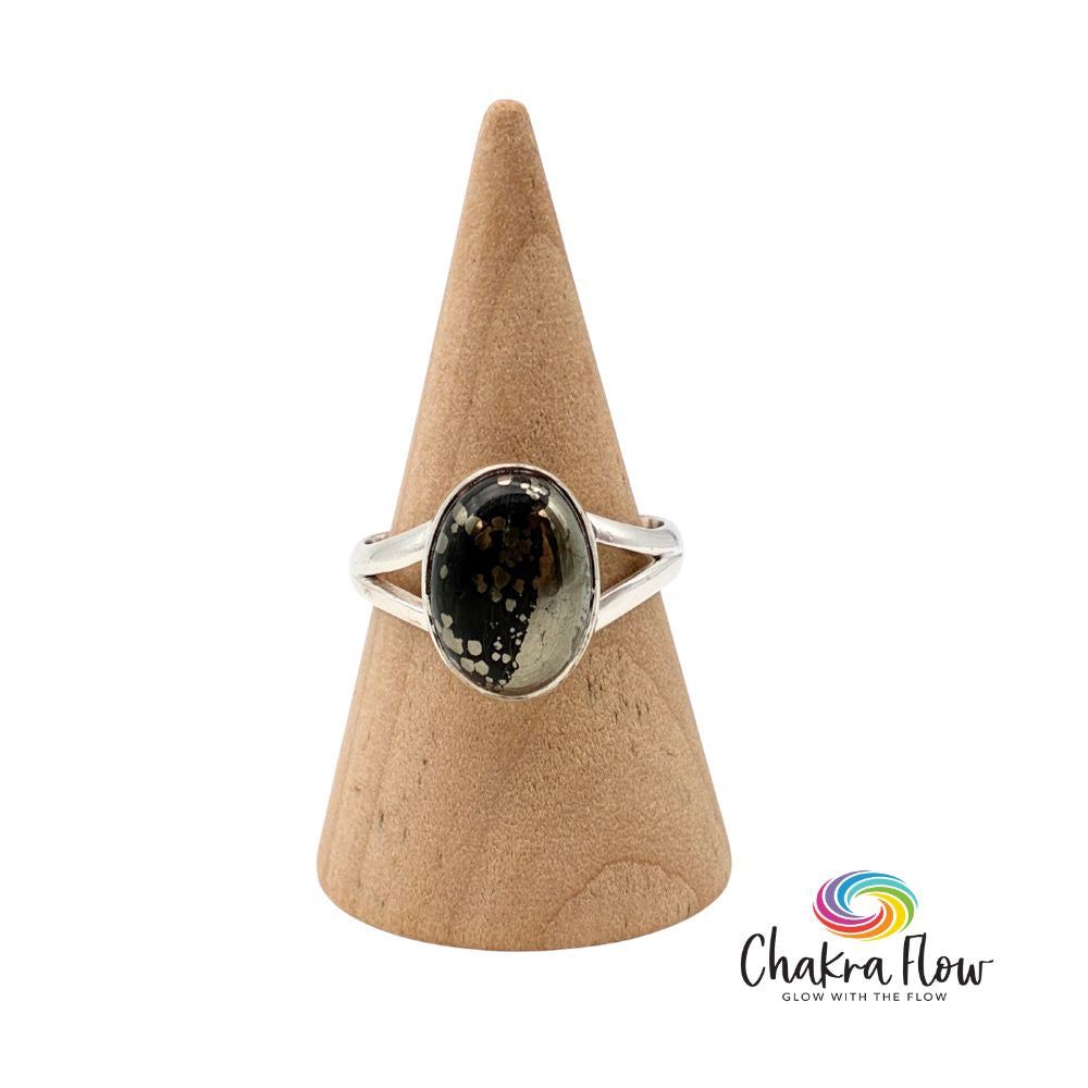 Healer's Gold Sterling Silver Ring