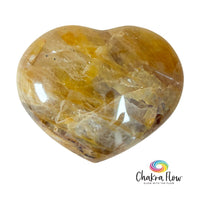 Hematoid Quartz Heart