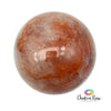 Hematoid Fire Quartz Sphere