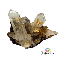 Golden Healer Hematoid Quartz Cluster
