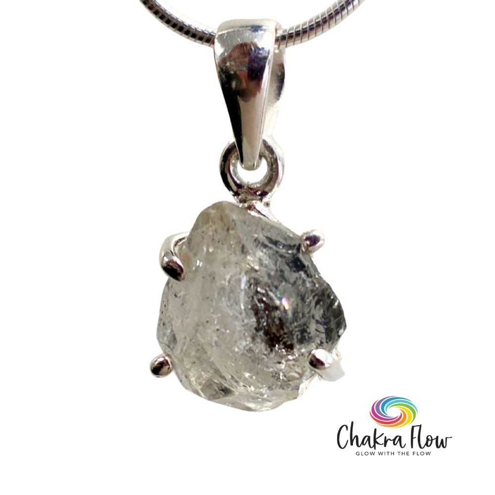Herkimer Diamond Sterling Silver Pendant