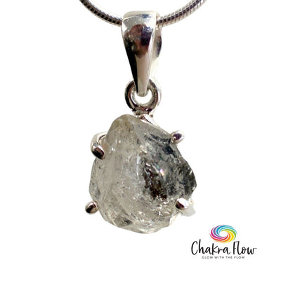 Herkimer Diamond Sterling Silver Pendant