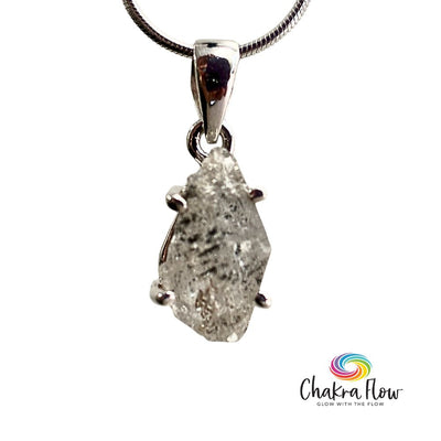 Herkimer Diamond Sterling Silver Pendant